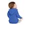 Port & Company® Core Fleece Full-Zip Hooded Infant Sweatshirt